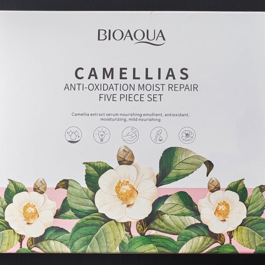 Bioaqua Camellias Anti Oxidation Moist Repair Set Facial 5 Piezas